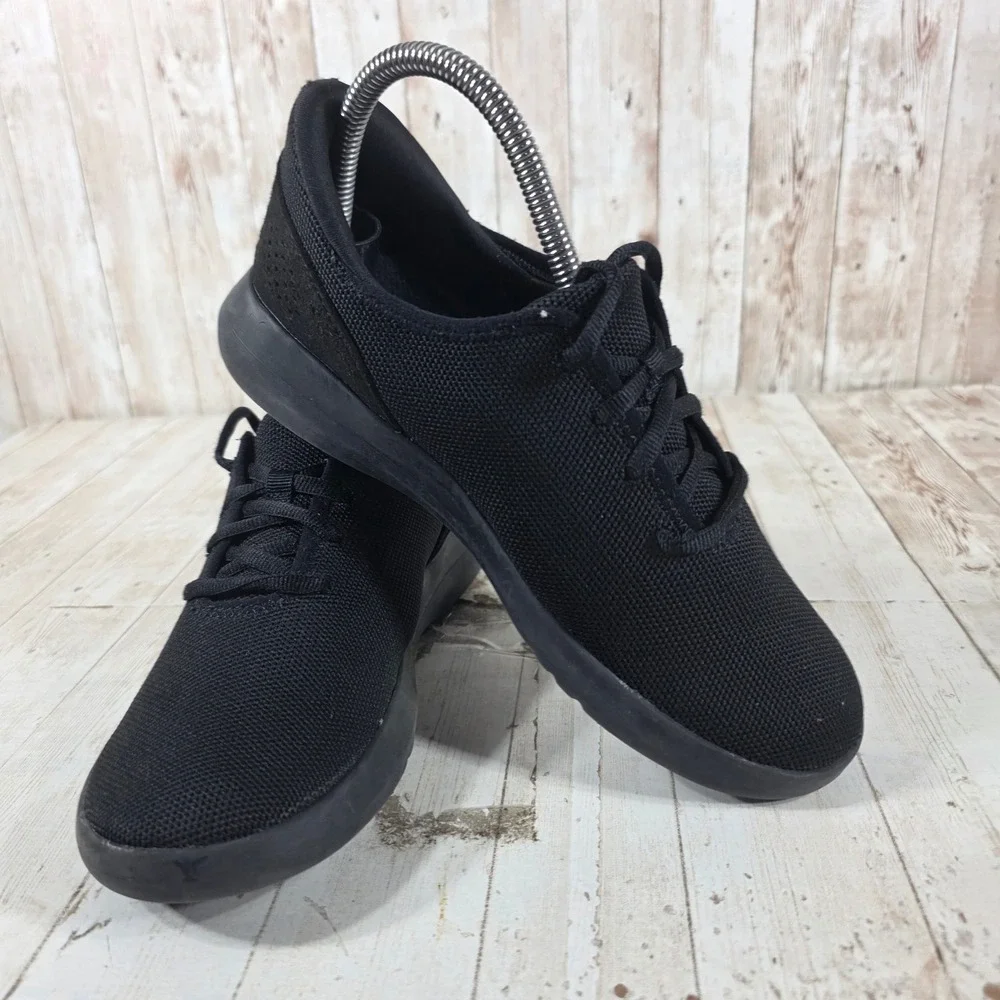 Kizik Madrid Eco Black‎ Hands-Free Slip On Sneakers Womens 7 Mens 5.5